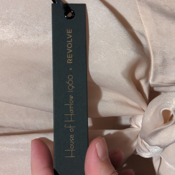 House of Harlow 1960 x Revolve Milo Dress in Ivory, Size XL - Picture 4 of 5